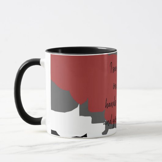 Mug Mains de ma coupe de Joe (Gauche)