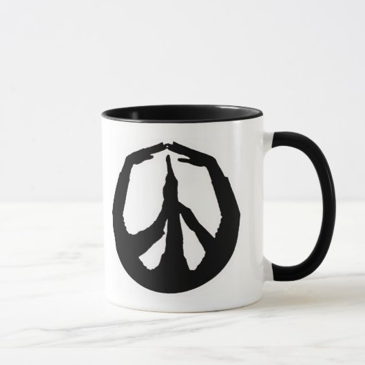 Mug Mains de paix (Droite)