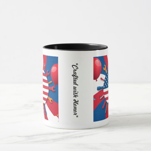 Mug "Mains d'honneur" (Centre)