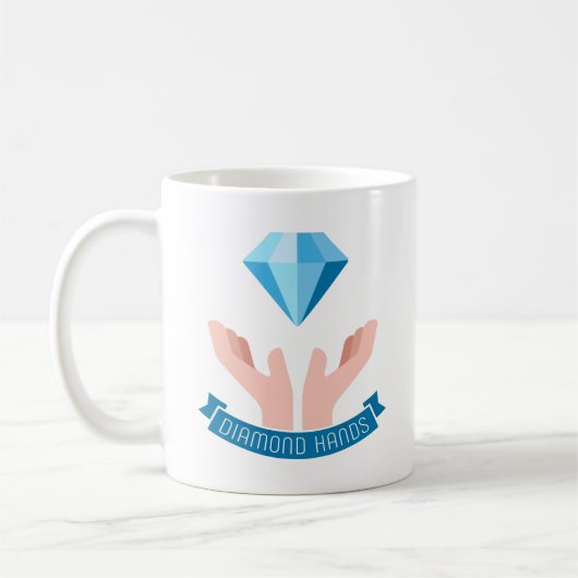 Mug Mains en diamant (Gauche)
