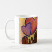 Mug Mains et Coeur Diversité Amour Art Custom Coffee C (Gauche)