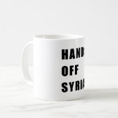 Mug Mains outre de la Syrie (Devant gauche)