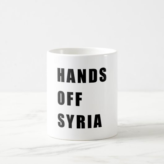 Mug Mains outre de la Syrie (Centre)
