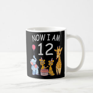 Mug Maintenant, j'ai 12 ans 12e anniversaire au Zoo