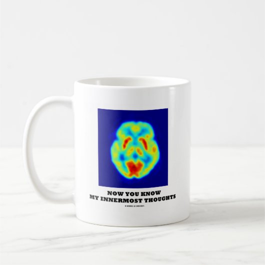 Mug Maintenant, Vous Connaissez Mes Pensées Innermost  (Gauche)