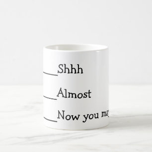 Mug Maintenant, vous pouvez parler de mème drôle