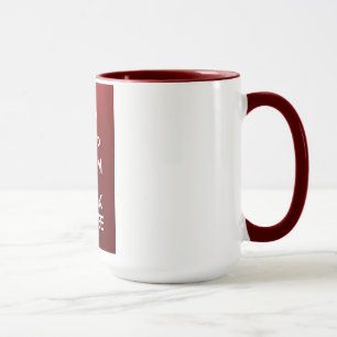 Mug Maintenez café calme et de boissons