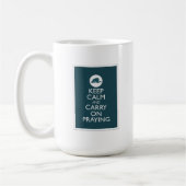 Mug "Maintenez calme et continuez Praying (Gauche)