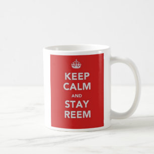Mug Maintenez calme et séjour Reem