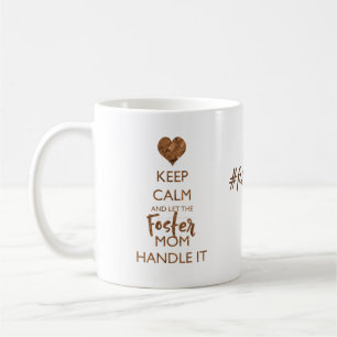 Mug Maintenez calme - poignée adoptive de maman IL