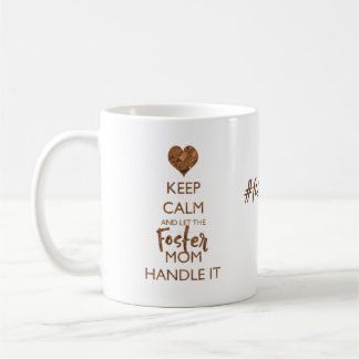 Mug Maintenez calme - poignée adoptive de maman IL