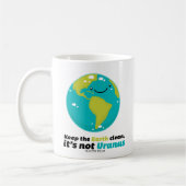 Mug Maintenez la terre propre (Gauche)