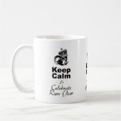 Mug Maintenez le calme et célébrez l'année du bélier W (Gauche)