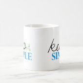 Mug maintenez-le simple (Centre)