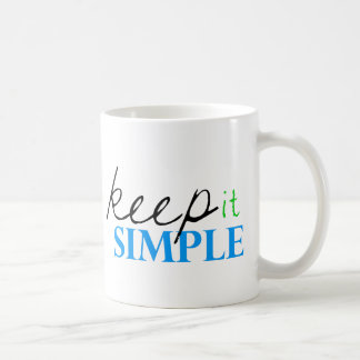 Mug maintenez-le simple