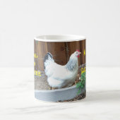 Mug Maintenez les poulets calmes et d'augmenter (Centre)