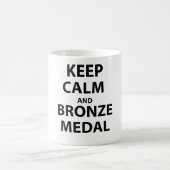 Mug Maintenez médaille calme et de bronze (Centre)