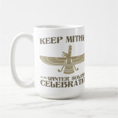 Mug Maintenez Mithra dans la célébration de solstice (Gauche)
