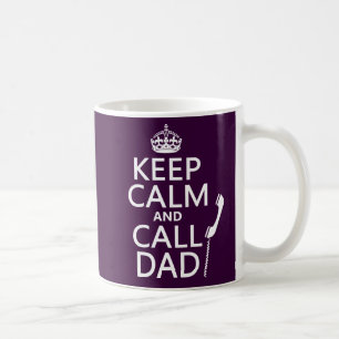 Mug Maintenez papa calme et d'appel