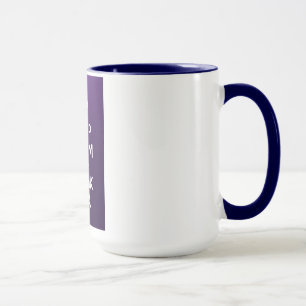 Mug Maintenez thé calme et de boissons