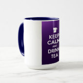 Mug Maintenez thé calme et de boissons (Devant gauche)
