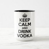 Mug Maintenez vodka calme et de boissons (Centre)