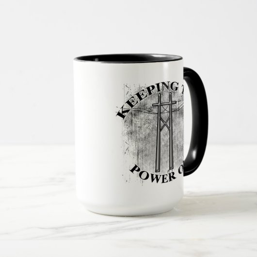 MUG MAINTENIR L'ALIMENTATION (Devant droit)