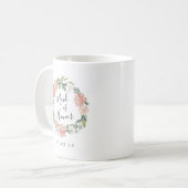 Mug Maire d'honneur de la couronne florale du milieu d (Devant gauche)