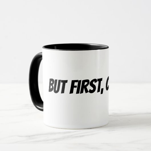 Mug mais d'abord, café ! (Devant gauche)