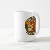 Mug Mais d'abord café dragon drôle java addict cadeau (Devant droit)