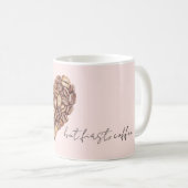 Mug Mais d'abord, Coffee Beans Heart  (Devant droit)