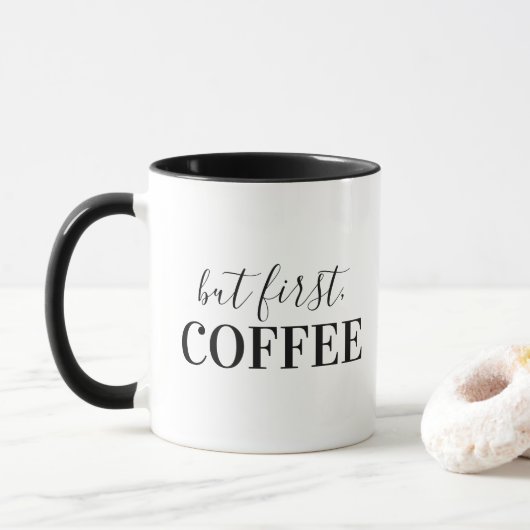 Mug Mais D'Abord, Le Café (Avec donut)