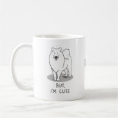Mug Mais, je suis mignon Samoyed Dog (Gauche)