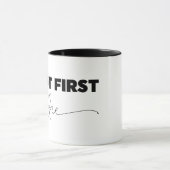 Mug Mais la première typographie du café (Centre)