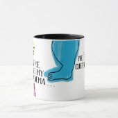 Mug "...Mais laissez-moi d'abord finir mon café !" (Centre)