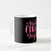 Mug Mais le premier yoga (Devant gauche)