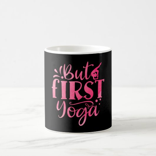 Mug Mais le premier yoga (Centre)