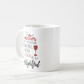 Mug Mais le vin est Noël tellement délicieux (Devant gauche)