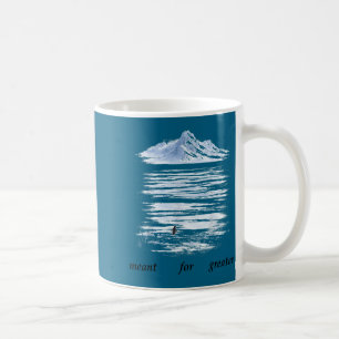Mug Mais pourquoi manchot triste manchot montagnes mai