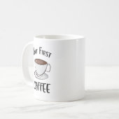 Mug Mais Premier Café - Amateur De Café (Devant gauche)
