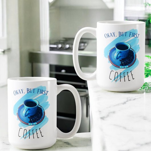 Mug Mais premier café café café café soucoupe haricots