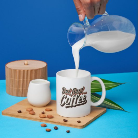 Mug Mais Premier Café Drôle Café Devis Cadeau