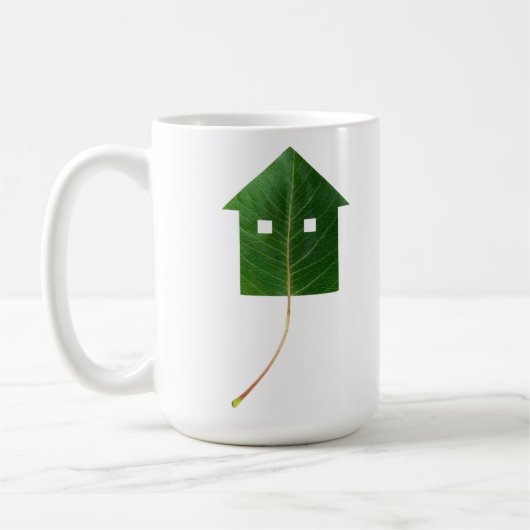 Mug Maison à feuilles (Gauche)
