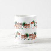 Mug Maison à l'aquarelle (Centre)
