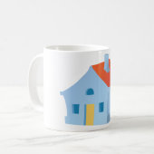 Mug Maison bleue (Devant gauche)