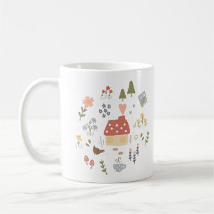 Mug Maison confortable Hygge Pays Cuisine Poulets Amat