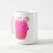 Mug Maison Cupcake Rose (Devant gauche)
