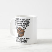 Mug Maison dans l'arbre Grandir (Devant gauche)
