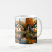 Mug maison d'automne (Devant droit)