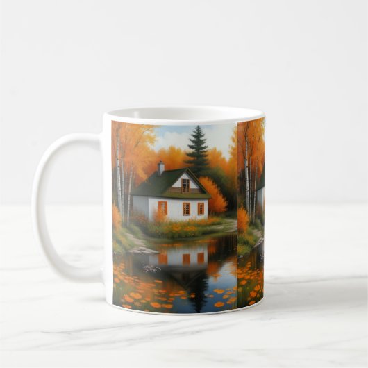 Mug maison d'automne (Gauche)